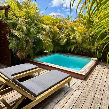 KOKOgîtes, bungalows avec piscines privatives Saint-Francois  Extérieur photo