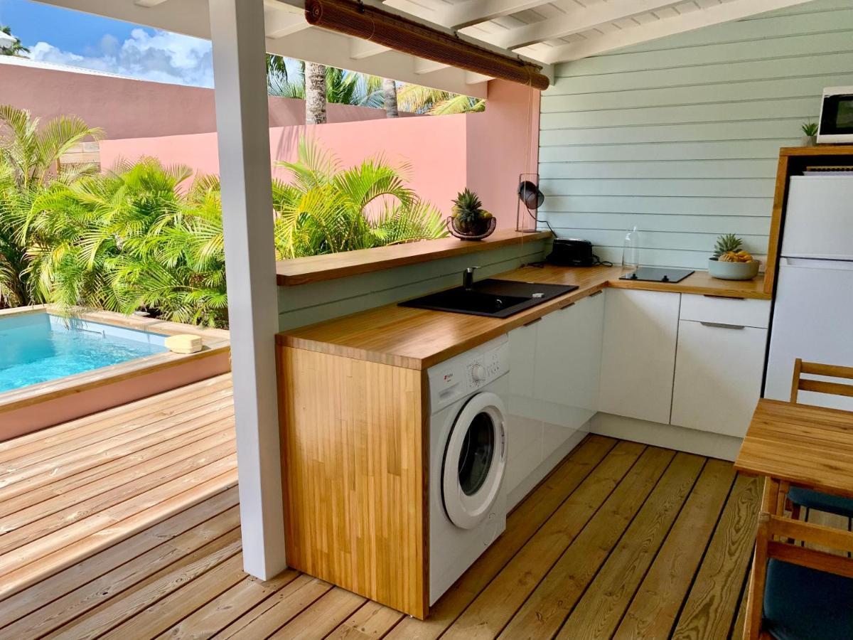 KOKOgîtes, bungalows avec piscines privatives Saint-Francois  Extérieur photo