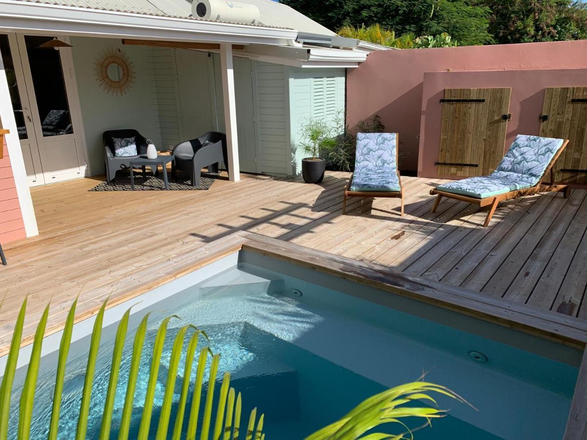 KOKOgîtes, bungalows avec piscines privatives Saint-Francois  Extérieur photo