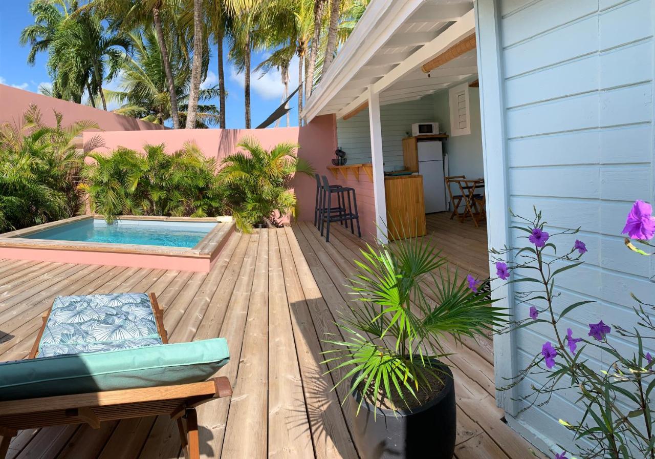KOKOgîtes, bungalows avec piscines privatives Saint-Francois  Extérieur photo