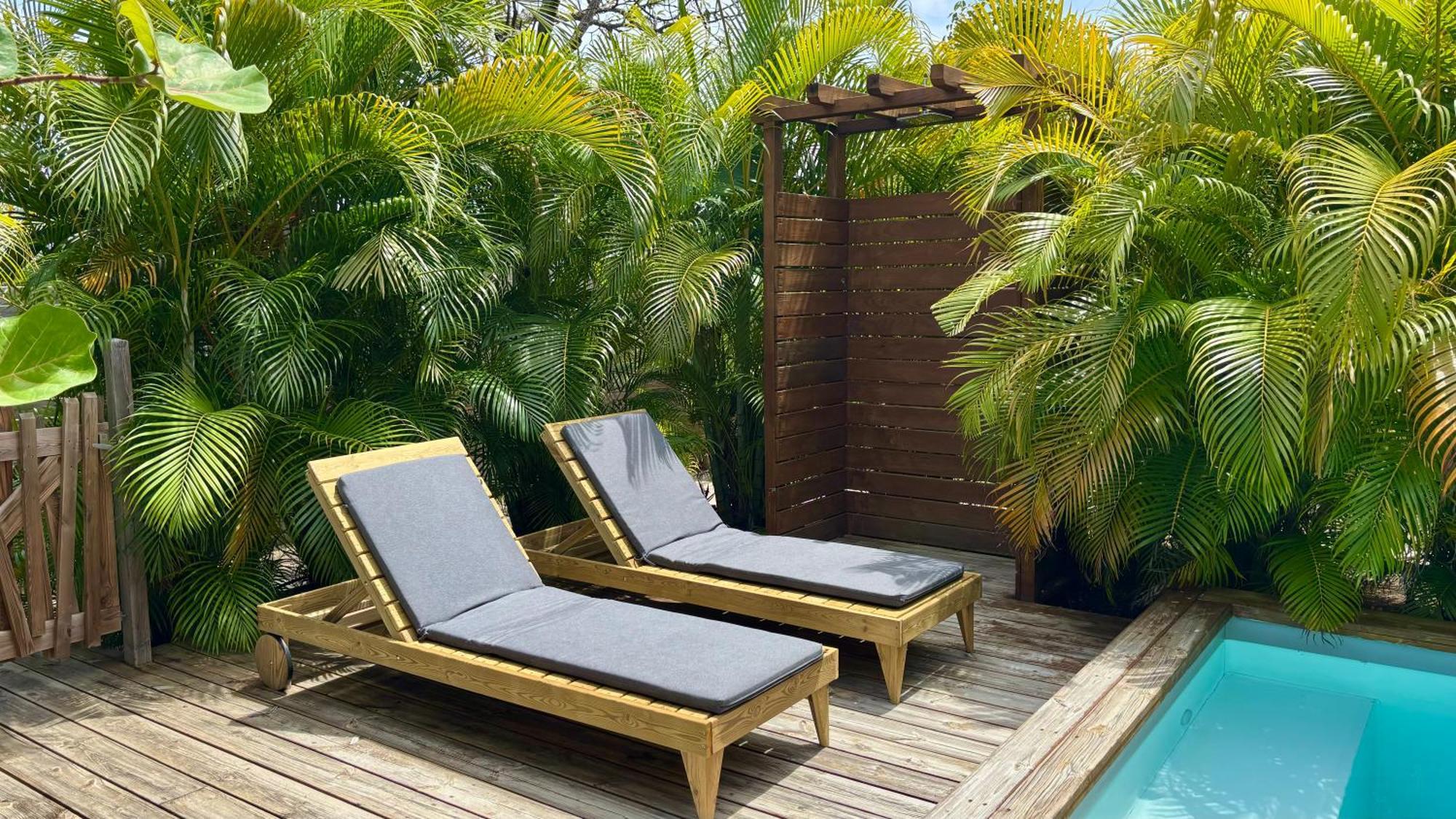 KOKOgîtes, bungalows avec piscines privatives Saint-Francois  Extérieur photo